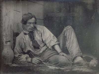 Louis Dodier as a Prisoner, 1847 by Louis Adolphe Humbert de Molard